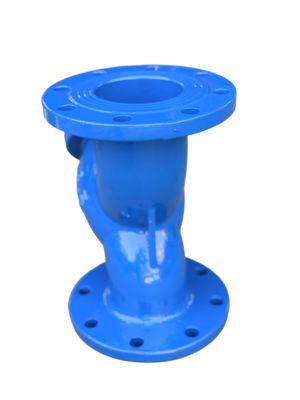 Water Treatment Pn16, Epoxy-Coated Ductile Iron, Y-Type Strainer with  Flange