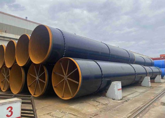 DN50 - DN2200 Anti Corrosion Steel Pipe 3 Layer Polyethylene Coating Pipe