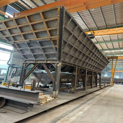 Onderhoudsarme Stalen Constructie voor Aangepaste Industriële Toepassingen Aggregaat Opslag Oplossingen