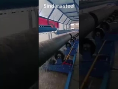 Бесшовная стальная труба с покрытием FBE / труба с покрытием 3PE 3 слоя для покрытия трубопроводов